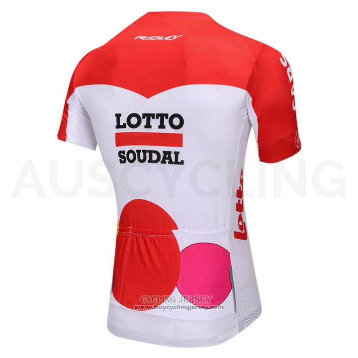 2018 Jersey Lotto Soudal White and Red